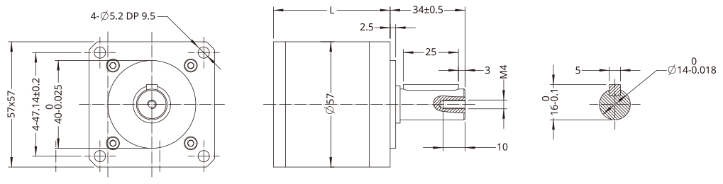 Planetary Gearbox Dimensional